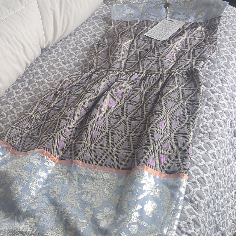 SUNO Multicolor Geometric Dress - Picture 3 of 3